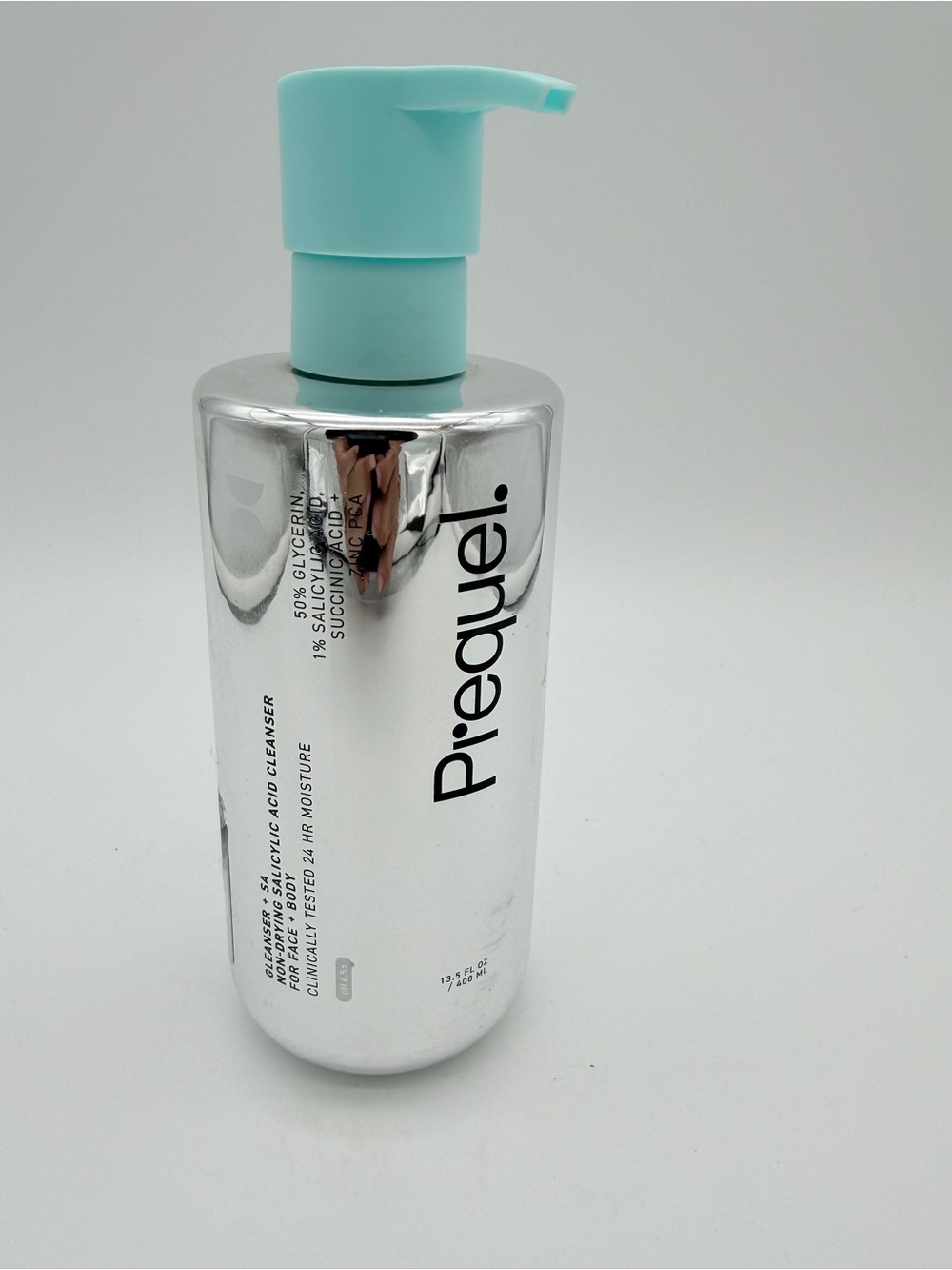 Prequel Gleanser + SA Salicylic Acid Cleanser 13.5 oz / 400 mL